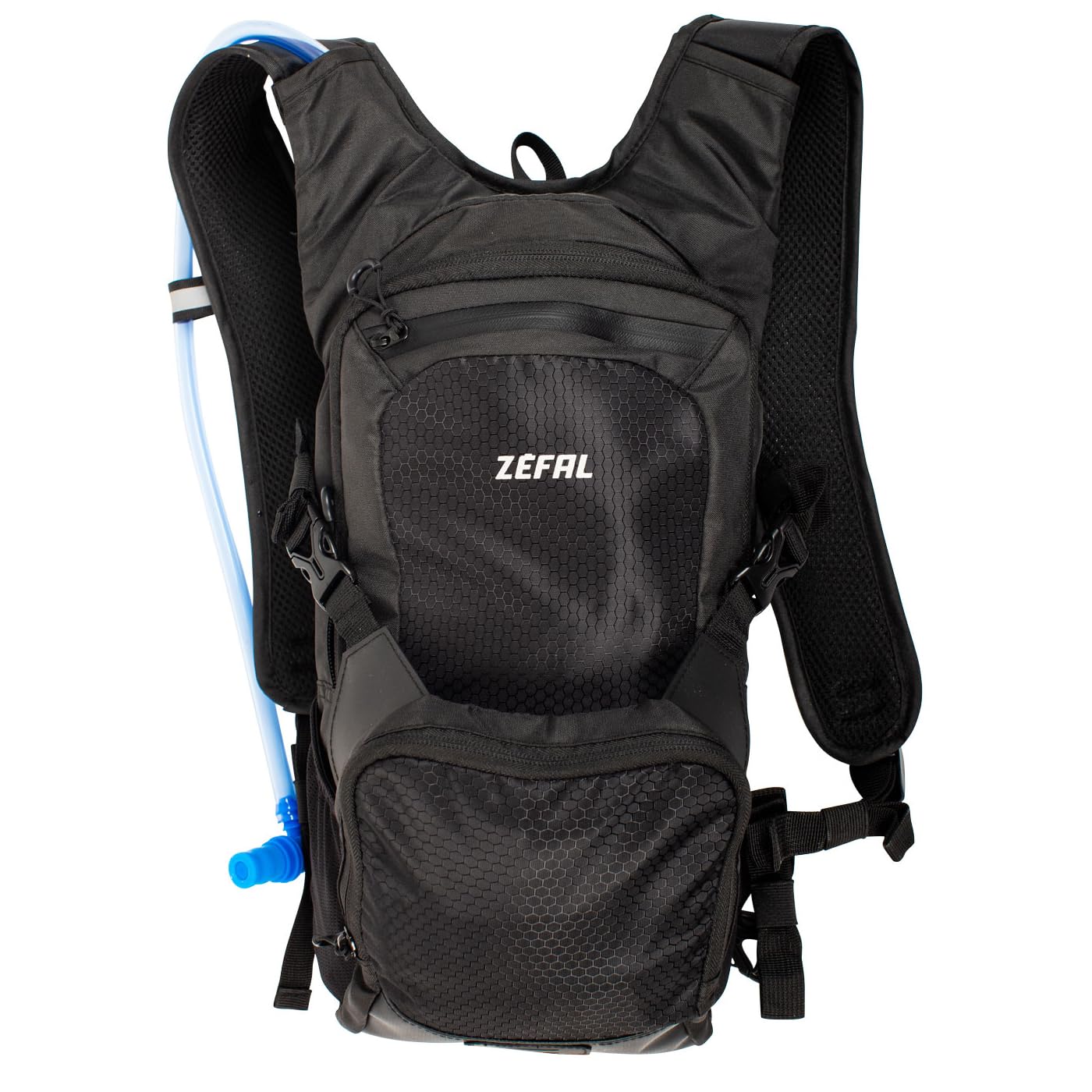 ZEFAL Z Hydro XC Hydration Backpack, 6 Litre Pack, 2 Litre Reservoir, Black