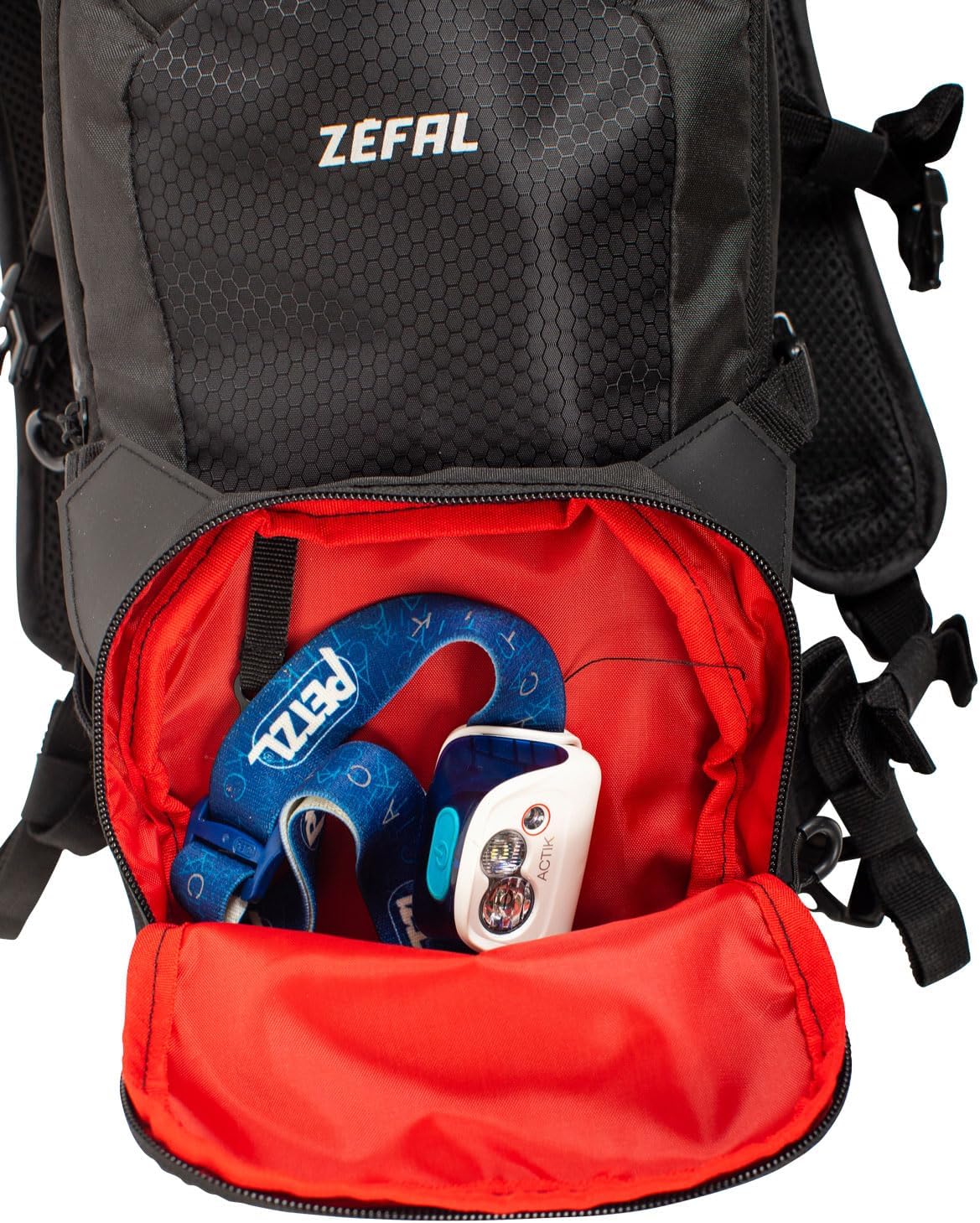 ZEFAL Z Hydro XC Hydration Backpack, 6 Litre Pack, 2 Litre Reservoir, Black