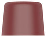 Wera 05000620001 102 L Embouts en Uréthanne, pour maillet 102, 4 x 35 mm, Rouge