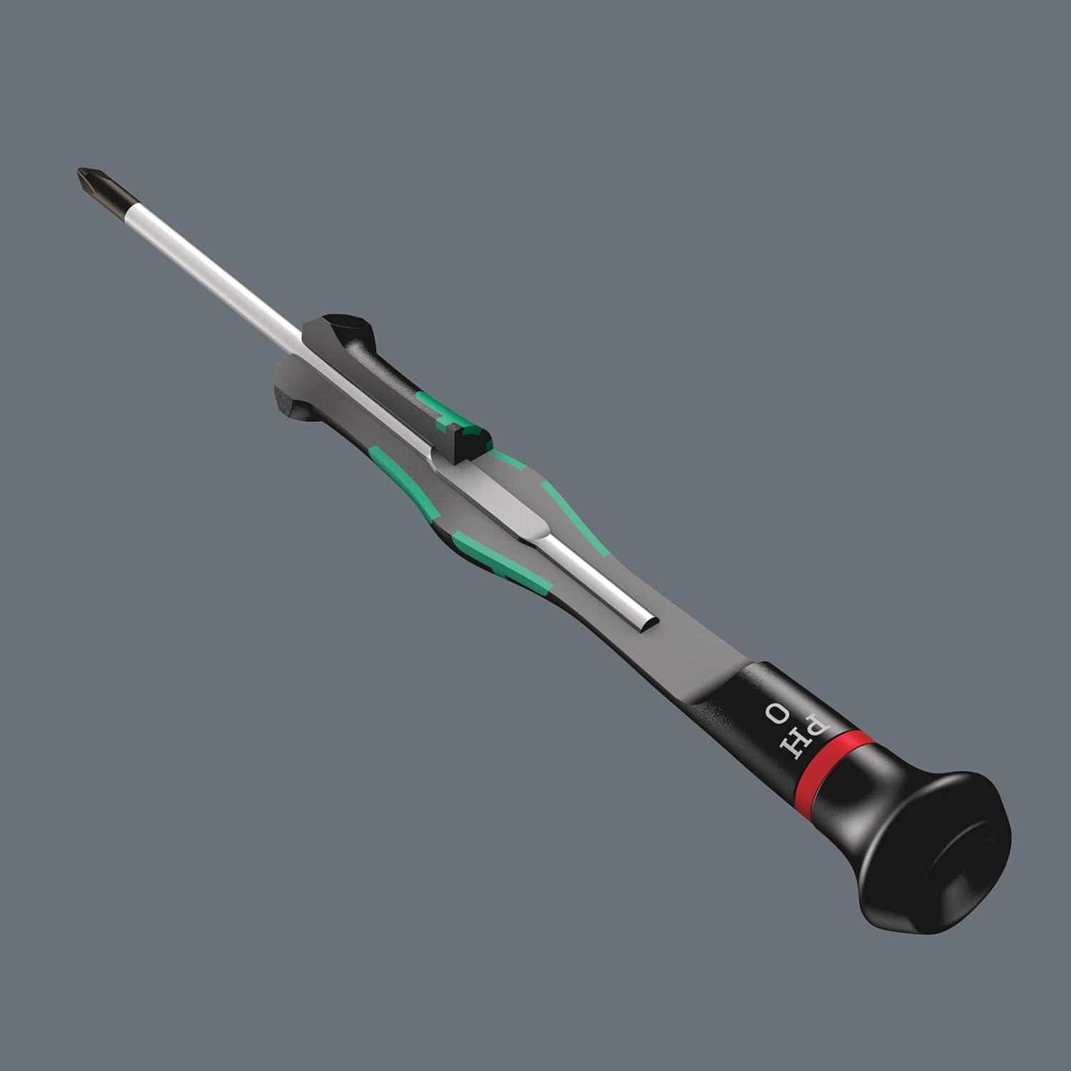 Wera Kraftform 2055 Micro Screwdriver - Pozidriv Tip 0