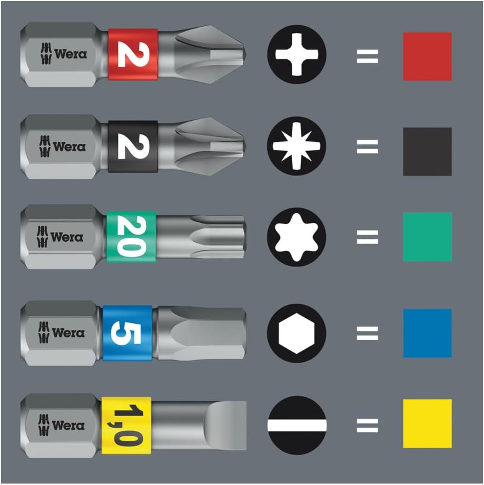Wera Tools 3840/1 TS 5/25 Hex Bit