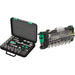 Wera 8100 SB 2 Zyklop Speed Ratchet, Sockets, Bits and Accessories Set, 3/8" Drive, 43PC, 05003594001 & Tool-Check Plus Mini Bit Ratchet, Socket, Screwdriver & Bit Set, 39pc, 05056490001