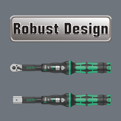 Wera '05075653001 Click-Torque X 3 Drehmomentschlüssel für Einsteckwerkzeuge, 9x12 x 20-100 Nm