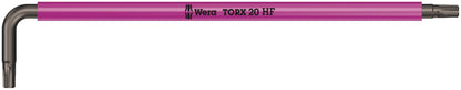 Wera 05024475001 967 SXL HF TORX Winkelschlüssel Mehrfarbig mit Haltefunktion, Lang