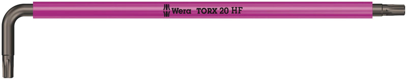 Wera 05024475001 967 SXL HF TORX Winkelschlüssel Mehrfarbig mit Haltefunktion, Lang