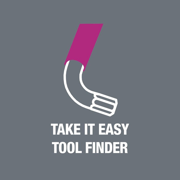 Wera 05024485001 967 SXL TORX Winkelschlüssel Multicolour, lang