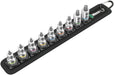 Wera 05003972001 Zyklop Torx HF Bitnüsse Belt B 3 mit Haltefunktion, 3/8“-Antrieb, 9-teilig