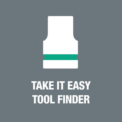 Wera 05003972001 Zyklop Torx HF Bitnüsse Belt B 3 mit Haltefunktion, 3/8“-Antrieb, 9-teilig