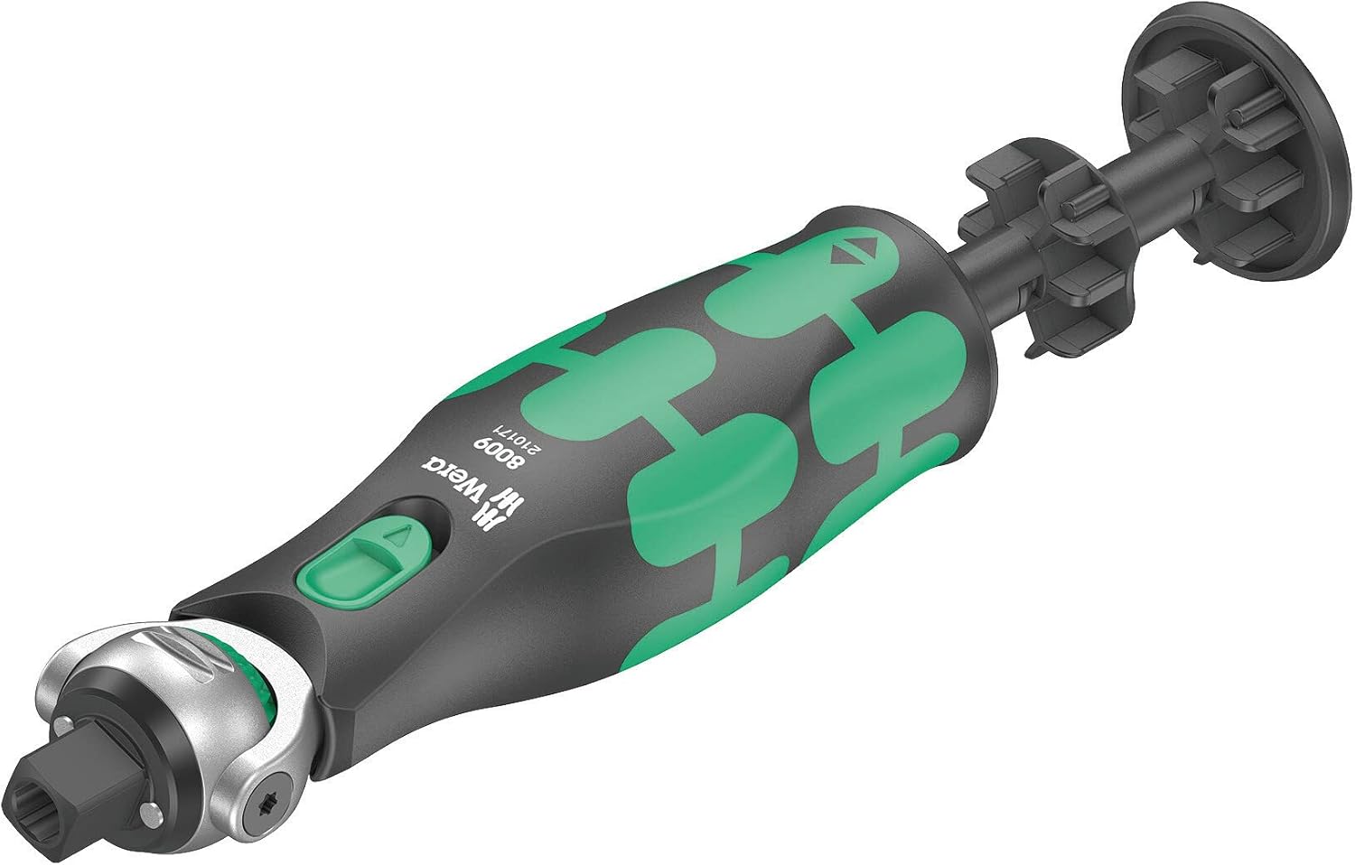 Wera 05004282001 8009 Zyklop Pocket Set Imperial 1, Knarren Satz, 13-teilig, Schwarz-grün