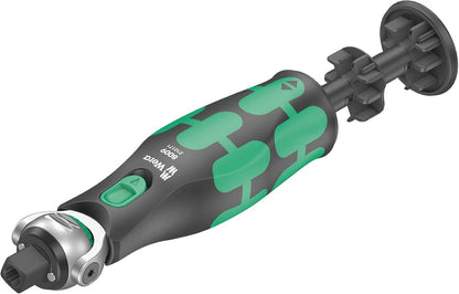 Wera 05004282001 8009 Zyklop Pocket Set Imperial 1, Knarren Satz, 13-teilig, Schwarz-grün