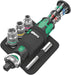 Wera 05004281001 8009 Zyklop Pocket Set 2, Ratchet Set, 18 Pieces Black-Green & Tool-Check Plus Mini Bit Ratchet, Socket, Screwdriver & Bit Set, 39pc, 05056490001
