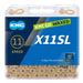 KMC X11SL Ti-N Gold Waxed 118L chain