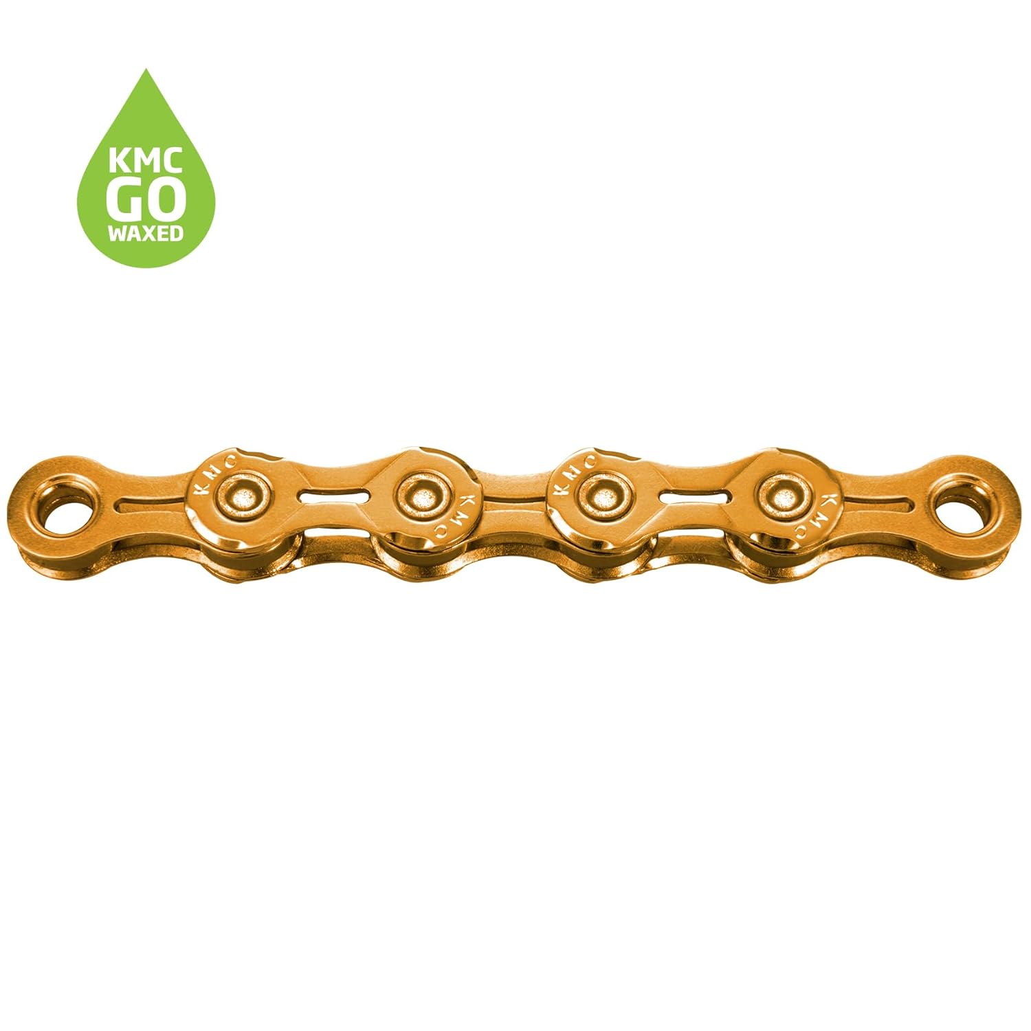 KMC X11EL Ti-N Gold Waxed 118L chain