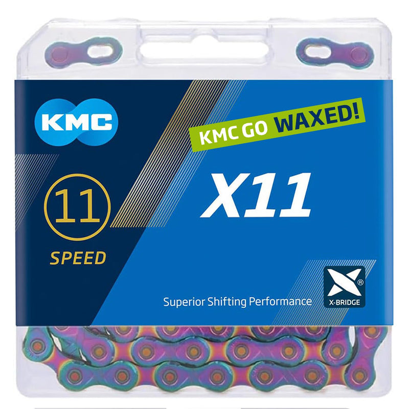 KMC X11 Aurora Waxed 118L chain