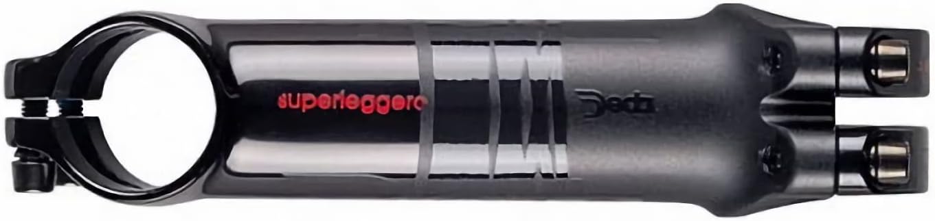 Deda Elementi 305393900 T-Shirt de 120 mm de «Superlegg» Portable Mixte, POB (Poli sur Noir), Taille Unique