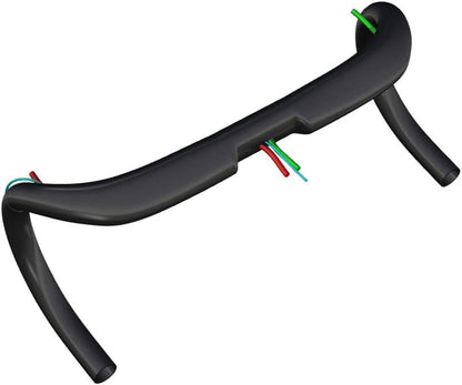 Deda Elementi 305383865 Lenker Superzero DCR 44cm CA Unisex-Adult, Taille Unique, Noir/Rouge