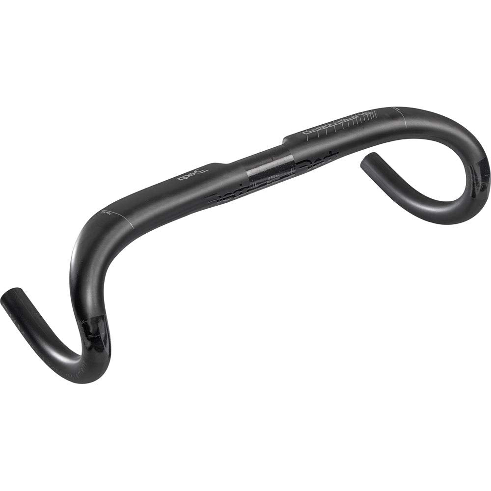 Deda Elementi 305383845 Guidon Superzero DCR 46cm Al Mixte, Noir (Noir), Taille Unique