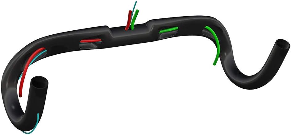 Deda Elementi 305383845 Guidon Superzero DCR 46cm Al Mixte, Noir (Noir), Taille Unique