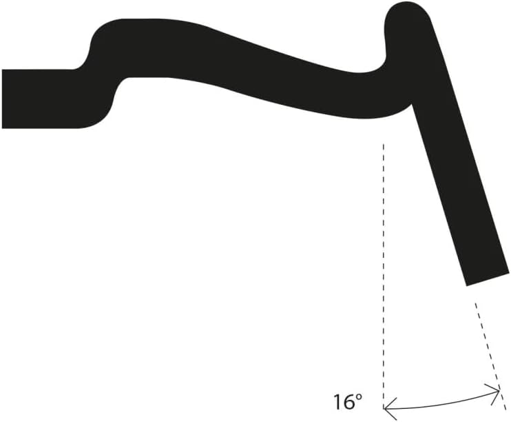 Deda Elementi Gera Finger Handlebar 440 mm 31.7 16º CARB.NEG.MAT/BRI
