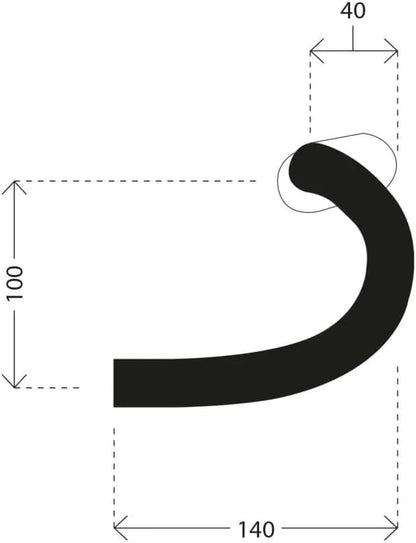 Deda Elementi Glucides. Gera Relie 44 Cm P