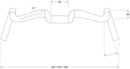 Deda Elementi Glucides. Gera Relie 44 Cm P