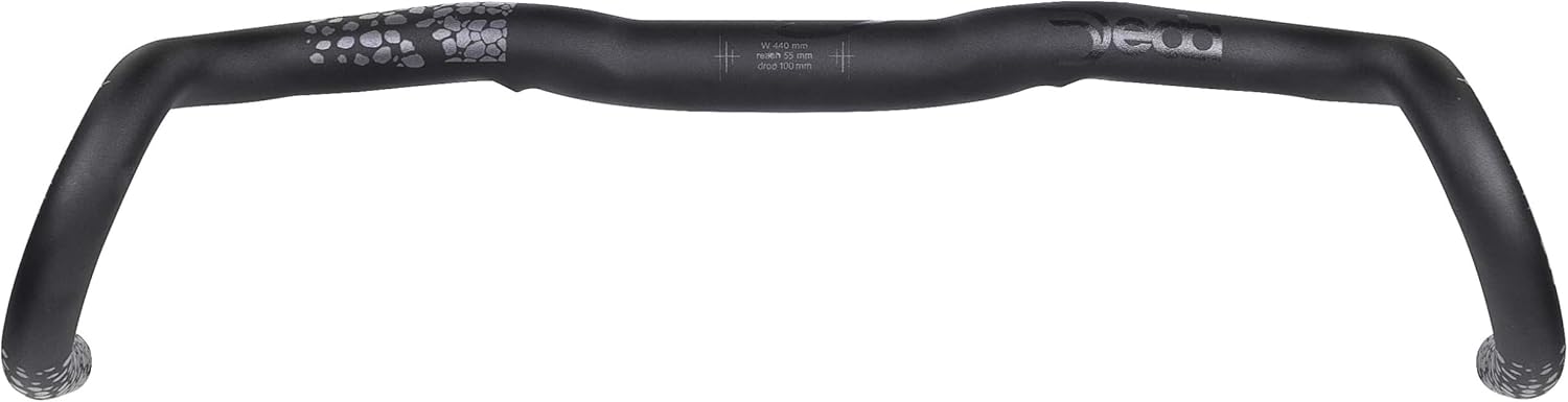 Deda Manill.deda Gera Alloy Rhm 440 31,7 24 Haut. 10 Al Guidon Sport, Noir (Noir), Taille Unique