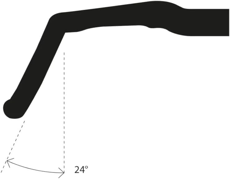 Deda Manill.deda Gera Alloy Rhm 440 31,7 24 Haut. 10 Al Guidon Sport, Noir (Noir), Taille Unique