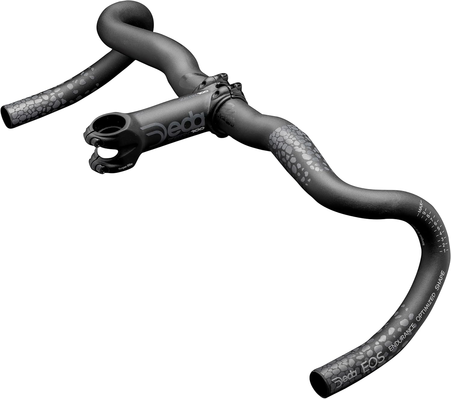 Deda Manill.deda Gera Alloy Rhm 440 31,7 24 Haut. 10 Al Guidon Sport, Noir (Noir), Taille Unique