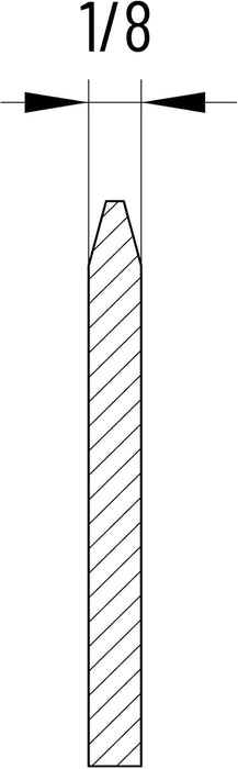 Miche 1/8 Fixed Track Sprocket, Black, 16t