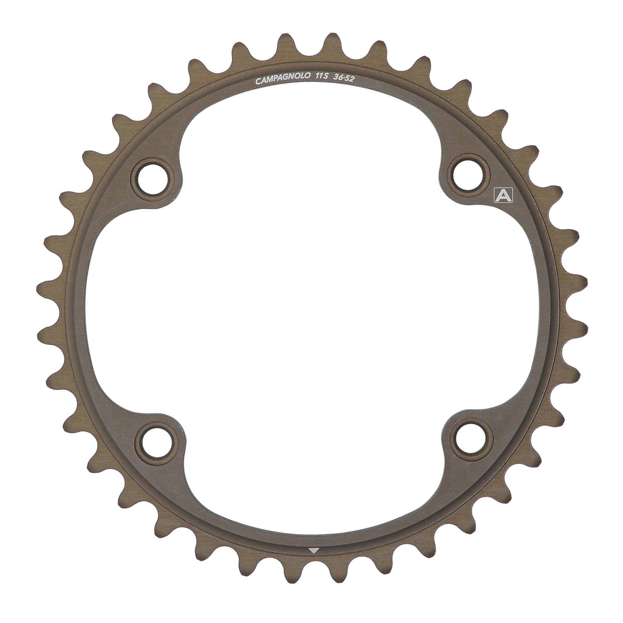 Campagnolo Kettenblatt, 11-Gang-Modell, Ersatzteil – Schwarz, FC-SR136 36T