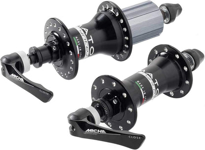 Miche - Coppia di mozzi da strada Primato Syntesi Nero Campagnolo 36H