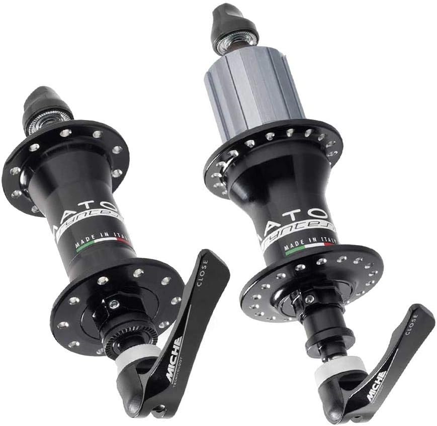 Miche - Coppia di mozzi da strada Primato Syntesi Nero Campagnolo 36H