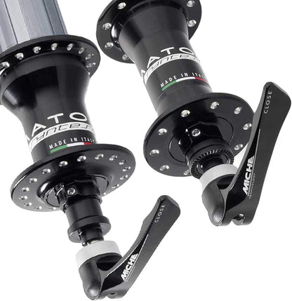Miche - Coppia di mozzi da strada Primato Syntesi Nero Campagnolo 36H