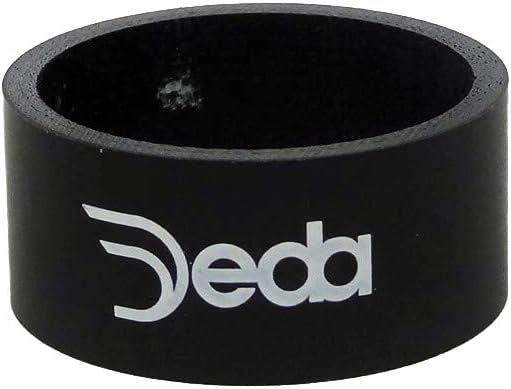 Deda Elementi Carbon Spacer, Black, 15mm (Pack of 5