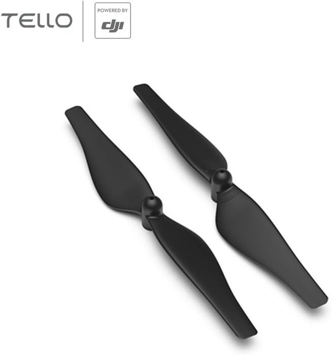 Ryze DJI Tello Part 2 Propellers Lightweight and durable, Easy to mount and detach Quick-Release Propellers, Black 2 Pairs