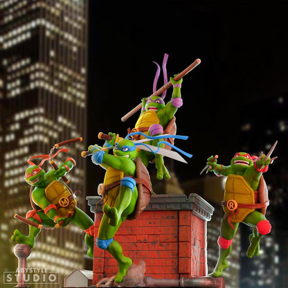 ABYSTYLE Studio Teenage Mutant Ninja Turtles Donatello 9" Tall SFC Collectible PVC Figure Statue Cartoon Figurine Home Room Office Décor Gift