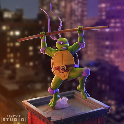 ABYSTYLE Studio Teenage Mutant Ninja Turtles Donatello 9" Tall SFC Collectible PVC Figure Statue Cartoon Figurine Home Room Office Décor Gift