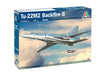 Italeri 1440 1:72 Tu-22M2 Backfire B - Modellbau, Bausatz, Standmodellbau, Basteln, Hobby, Kleben, Plastikbausatz, detailgetreu, Mehrfarbig