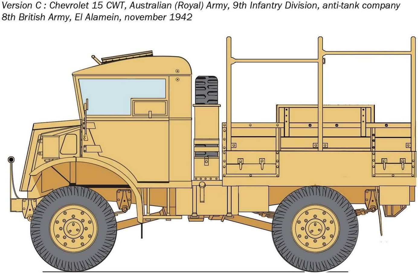 Italeri 1/35 British Chevrolet 15 CWT 233