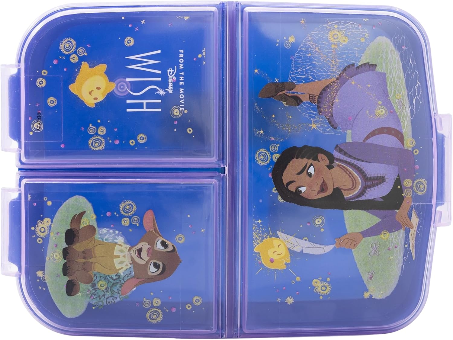 Stor Wish 3 Compartment Multi-Compartment Kids Lunch Box