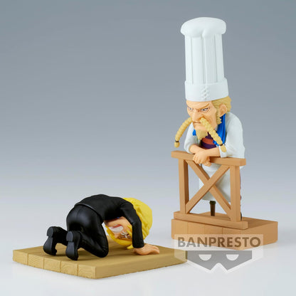 BANPRESTO ONE Piece World COLLECTABLE Figure Log Stories - Sanji & ZEFF 2