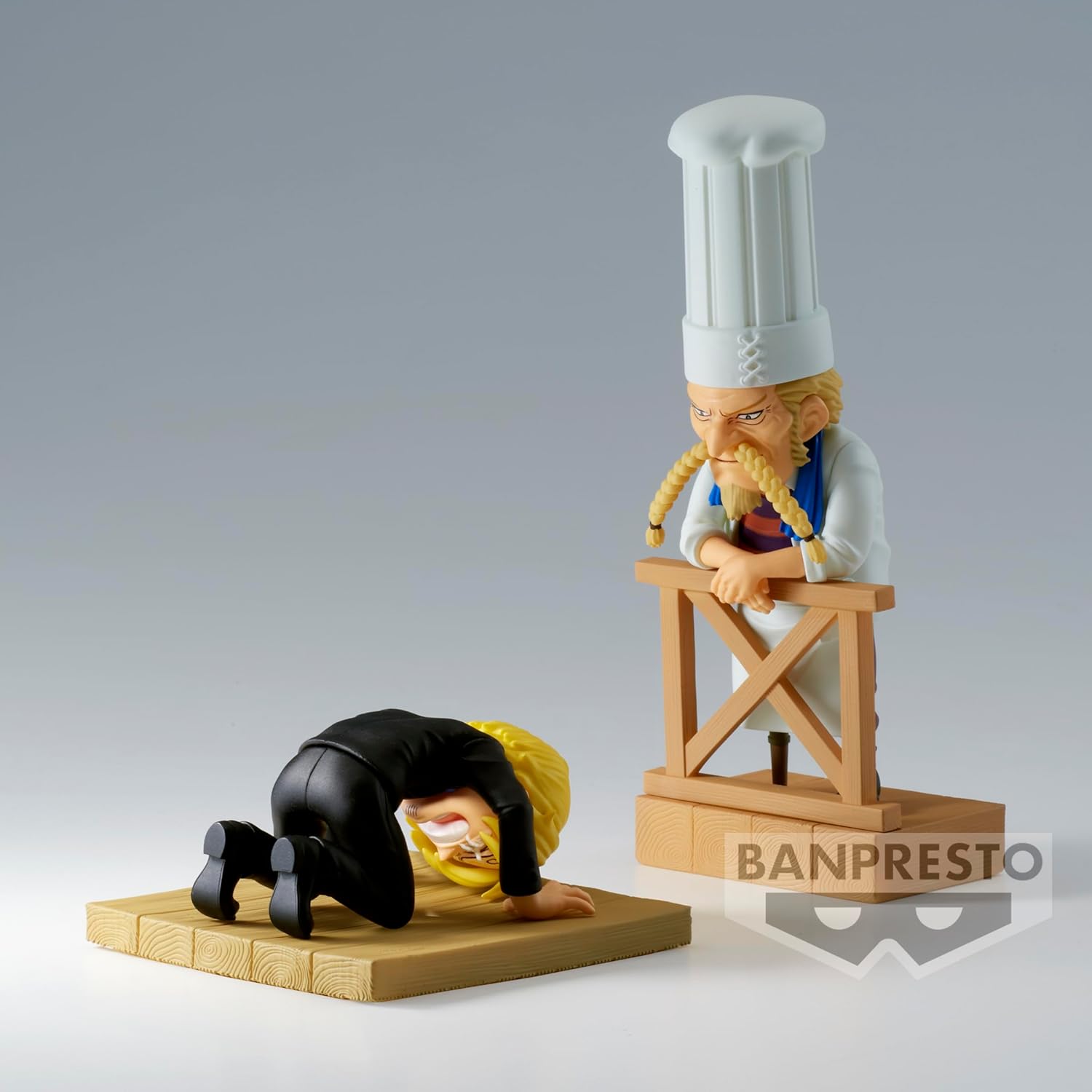 BANPRESTO ONE Piece World COLLECTABLE Figure Log Stories - Sanji & ZEFF 2