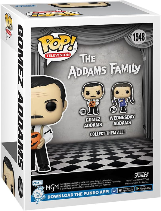 Funko Pop! TV: AFC - Gomez Addams - Addams Family Classic TV - Collectable Vinyl Figure - Gift Idea - Official Merchandise - Toys for Kids & Adults - TV Fans - Model Figure for Collectors and Display
