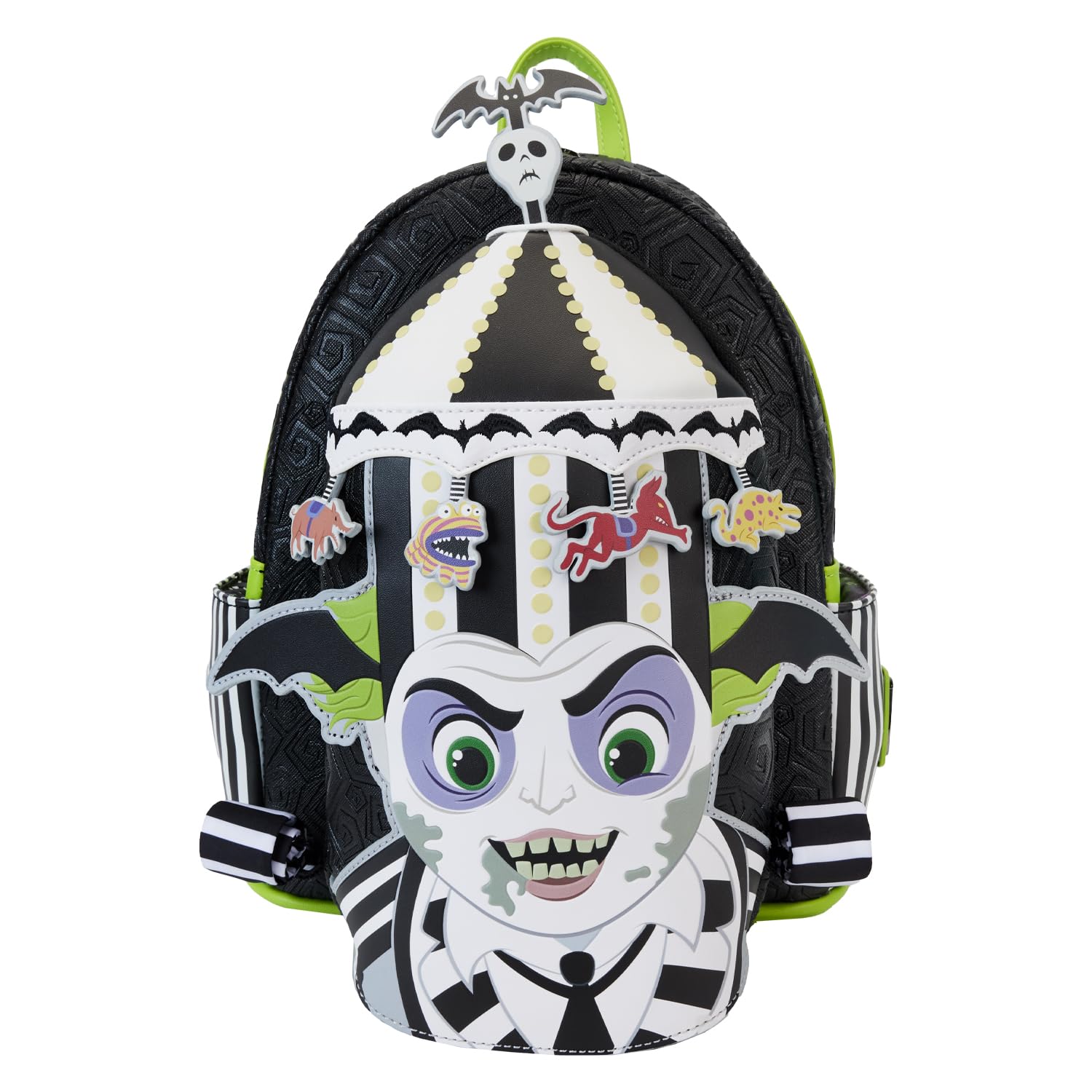 Loungefly Beetlejuice Carousel Hat Mini Backpack, Multi