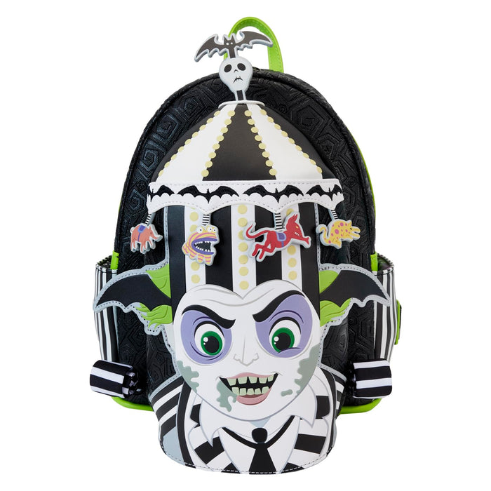 Loungefly Beetlejuice Carousel Hat Mini Backpack, Multi