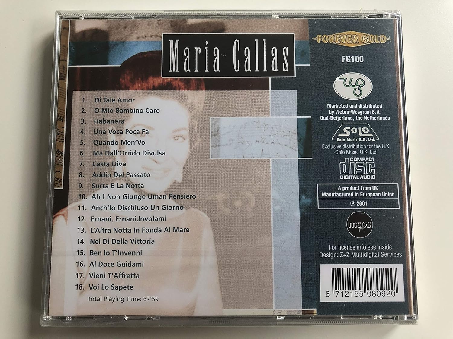 MARIA CALLAS