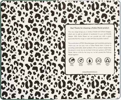 Pukka Pad, Pukka Planet A5 Soft Cover Notebook - Casebound Journal Featuring Acid-Free, Vegan Inks and Glue with Ethically Sourced Recycled Paper, 21.5 x 13.4cm