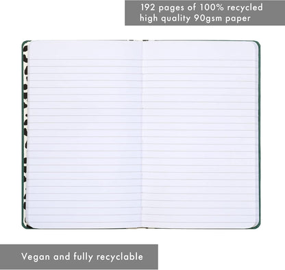 Pukka Pad, Pukka Planet A5 Soft Cover Notebook - Casebound Journal Featuring Acid-Free, Vegan Inks and Glue with Ethically Sourced Recycled Paper, 21.5 x 13.4cm