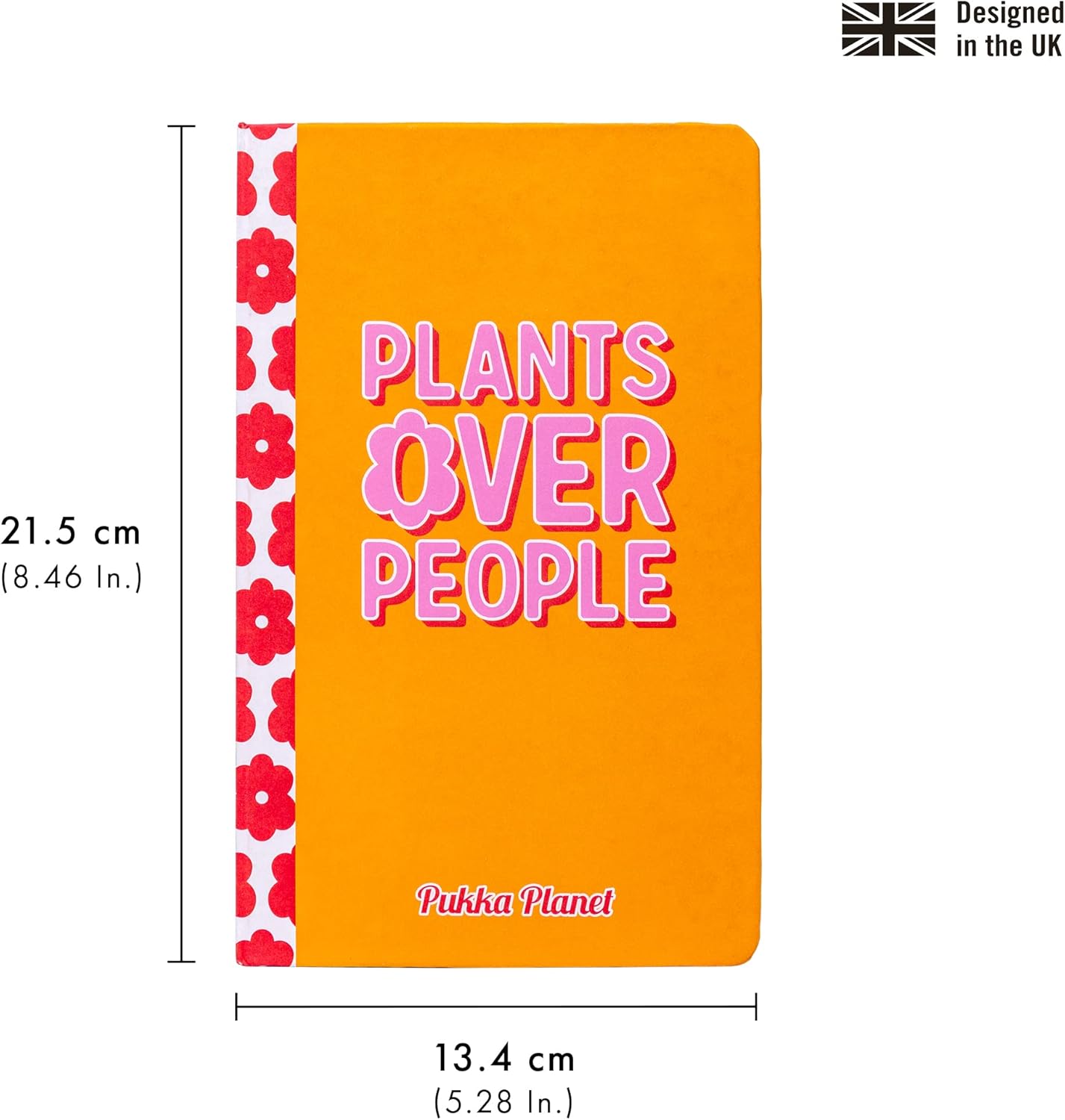 Pukka Pad, Pukka Planet A5 Soft Cover Notebook - Casebound Journal Featuring Acid-Free, Vegan Inks and Glue with Ethically Sourced Recycled Paper, 21.5 x 13.4cm