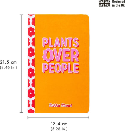 Pukka Pad, Pukka Planet A5 Soft Cover Notebook - Casebound Journal Featuring Acid-Free, Vegan Inks and Glue with Ethically Sourced Recycled Paper, 21.5 x 13.4cm